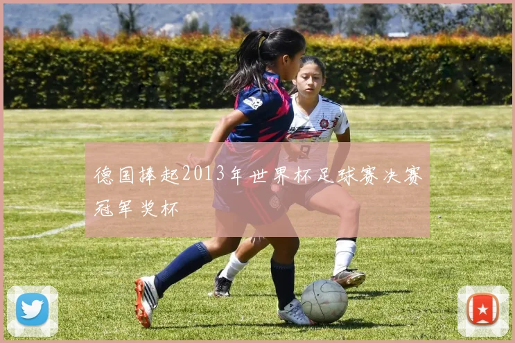 德国捧起2013年世界杯足球赛决赛冠军奖杯